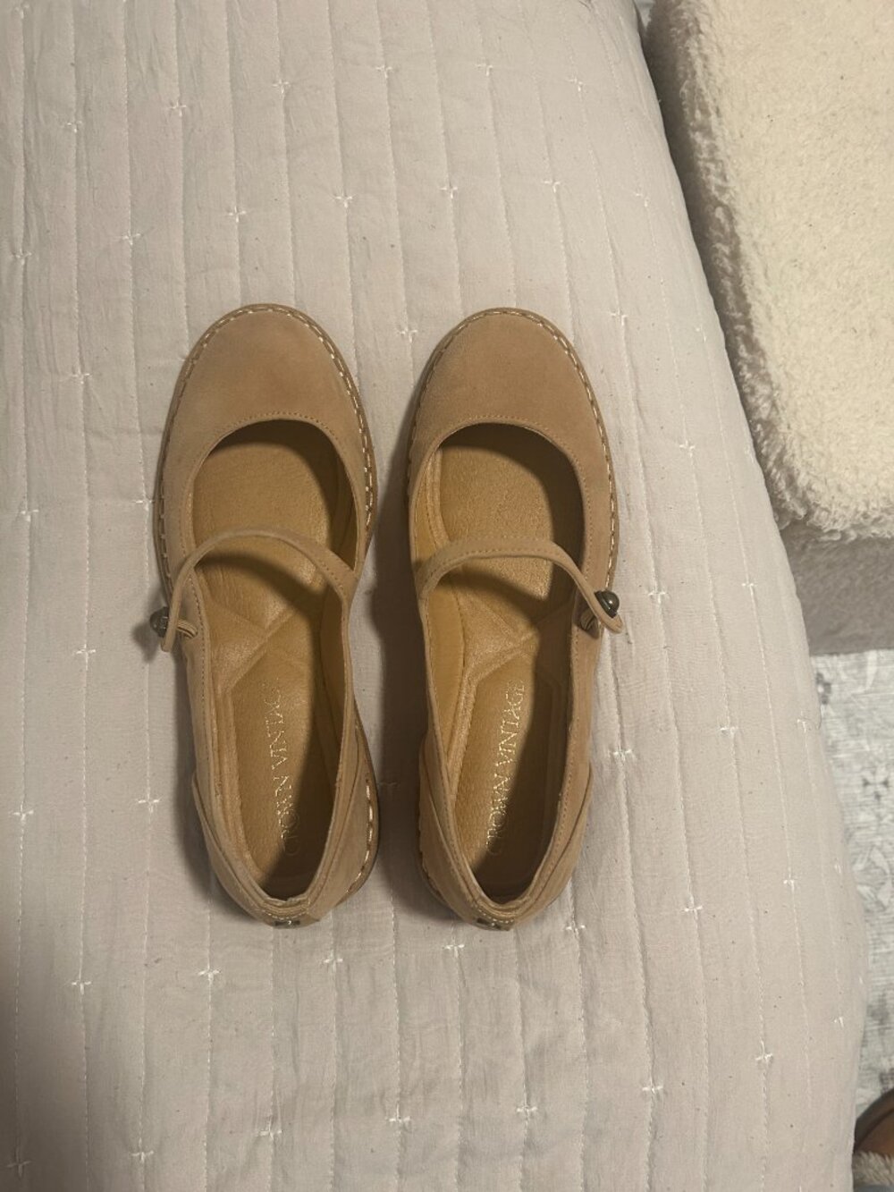 Crown Vintage Famela Mary Jane Flat Size 7 - Picture 4 of 11